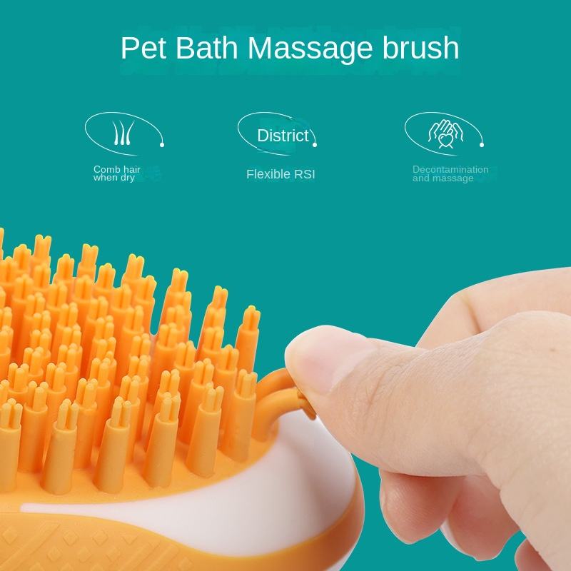 2-in-1 Pet Bath Brush