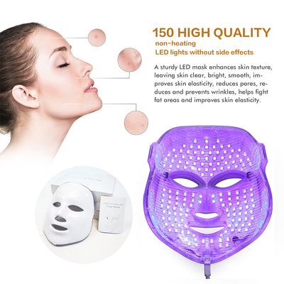 7 Colors LED Face Mask