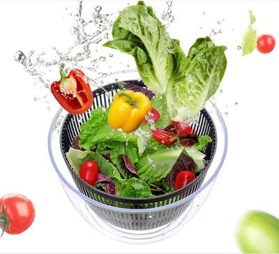 2-in-1 Dehydrating Salad Bowl