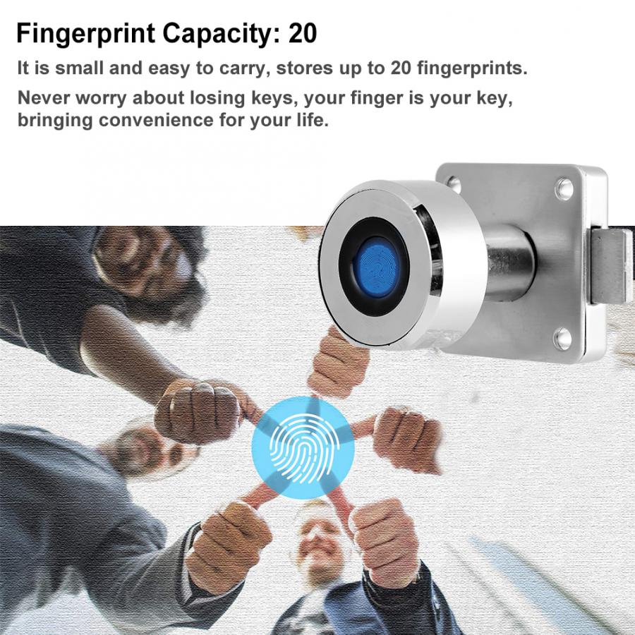 Smart Fingerprint Drawer Lock