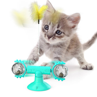 Cat Rotating Windmill Toys