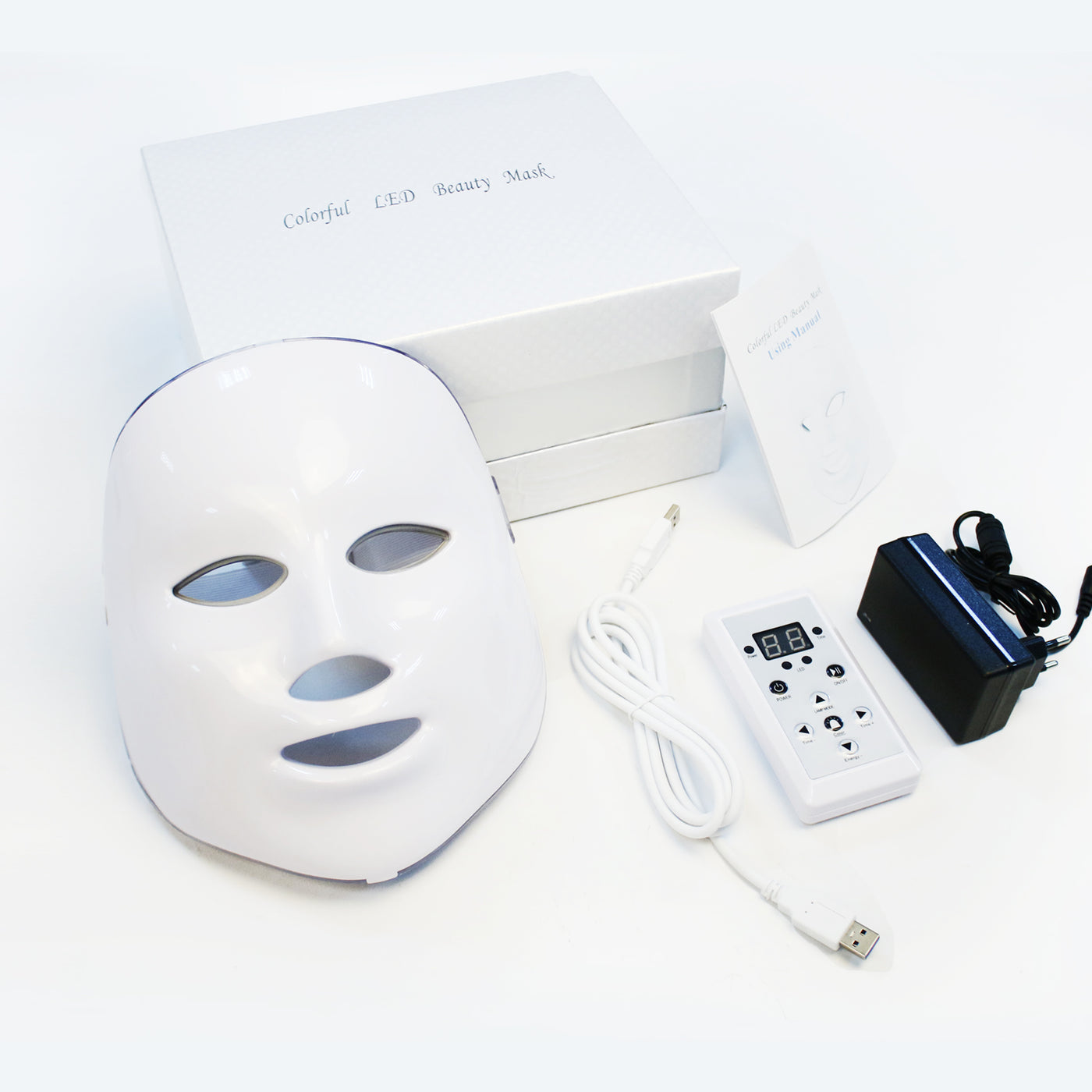 7 Colors LED Face Mask