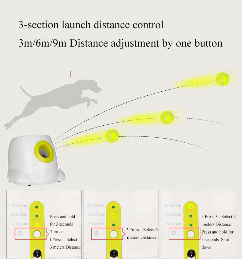 Pet Automatic Ball Launcher