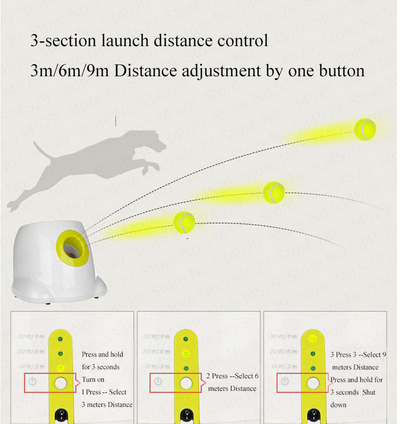 Pet Automatic Ball Launcher