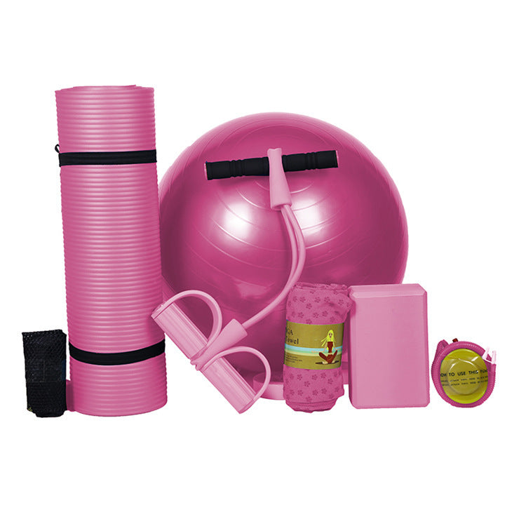 Beginner Yoga Mat 5 Piece Set