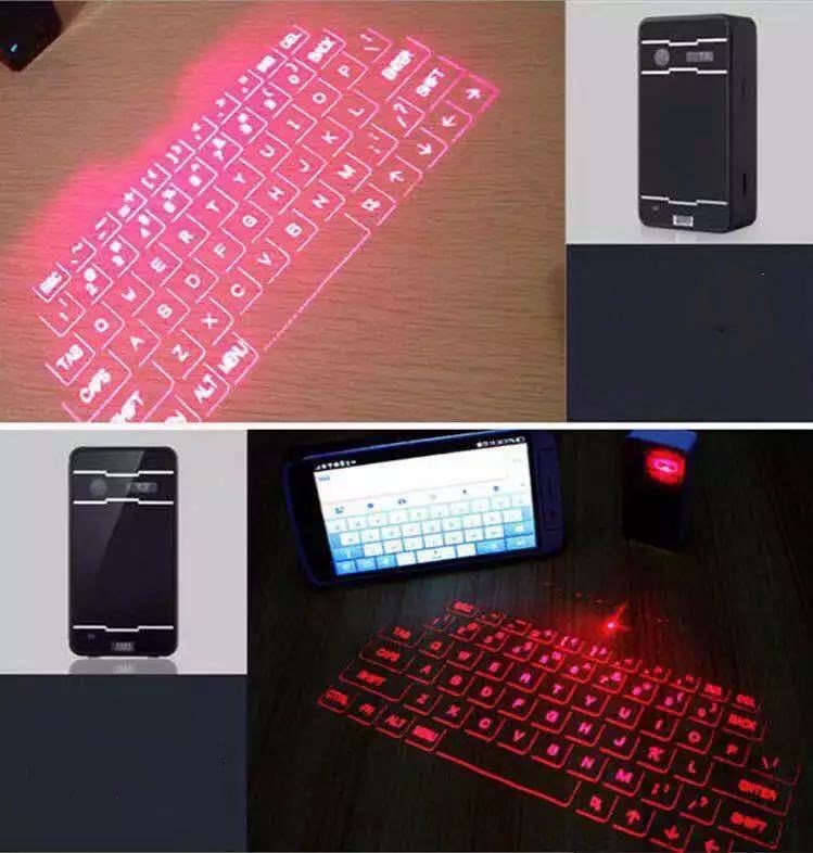 Laser Projection Keyboard