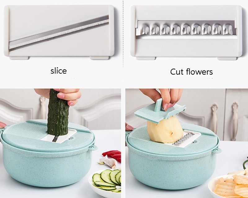 8 In 1 Multipurpose Vegetable Slicer