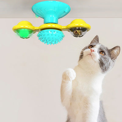 Cat Rotating Windmill Toys