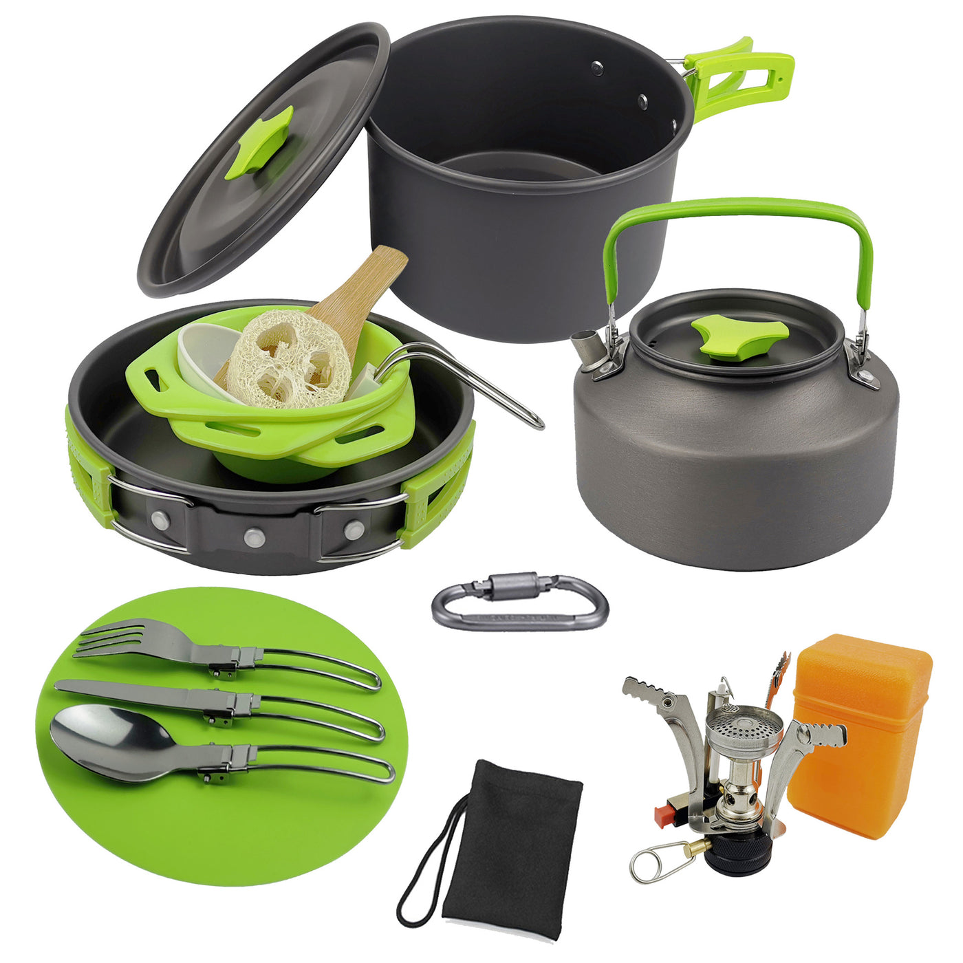 Camping Pot Stove Set