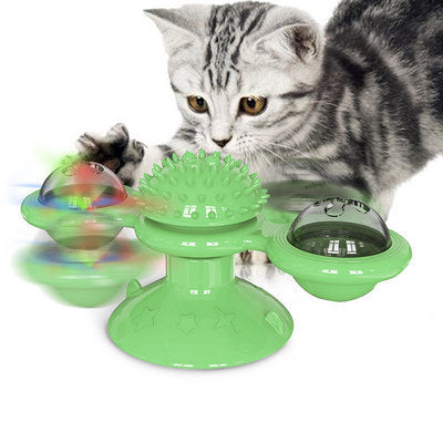 Cat Rotating Windmill Toys