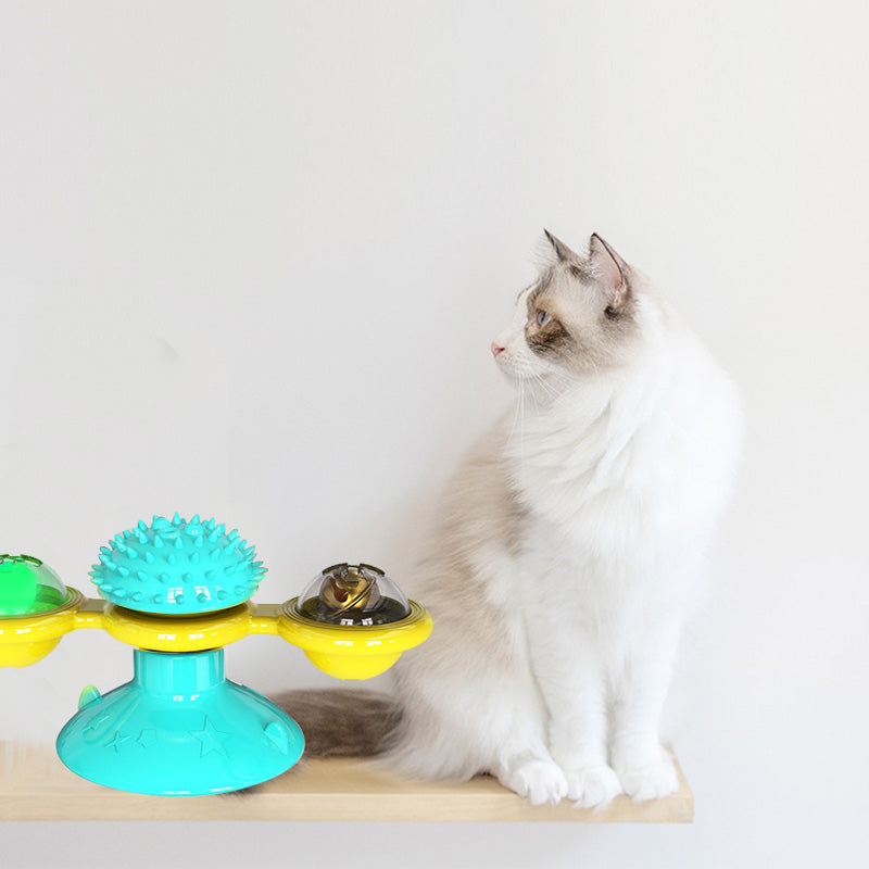 Cat Rotating Windmill Toys