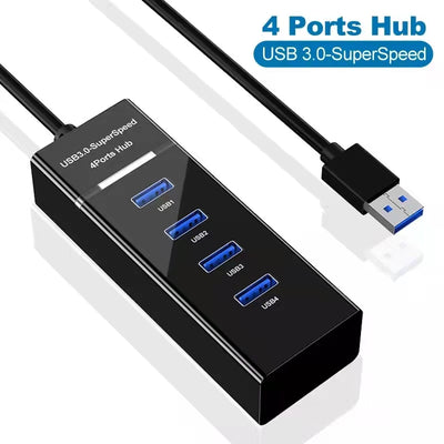 4 In 1 Multi Splitter USB HUB