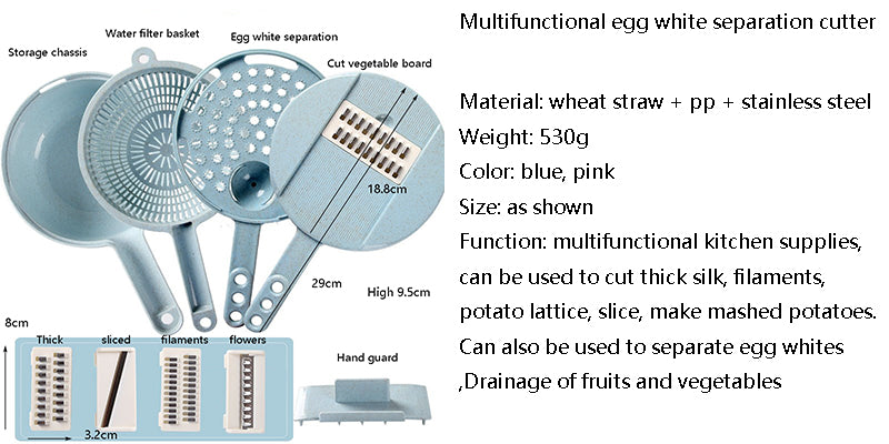 8 In 1 Multipurpose Vegetable Slicer