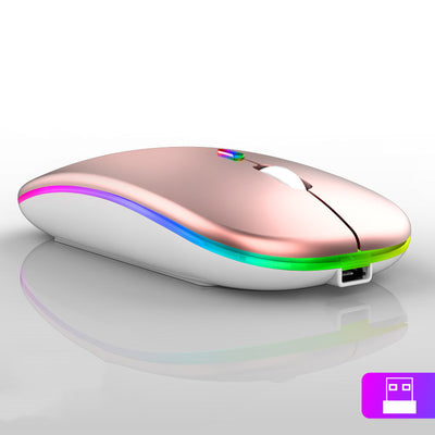 Ultra-thin Luminous Charging Mouse