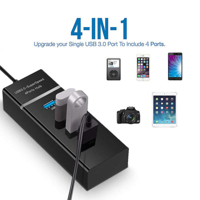 4 In 1 Multi Splitter USB HUB