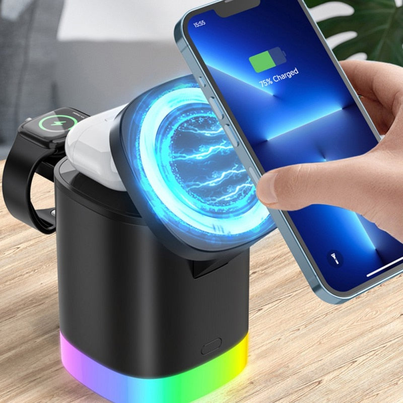 3 In 1 Magnetic Cube Charger