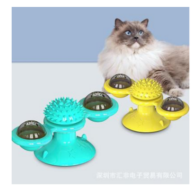 Cat Rotating Windmill Toys