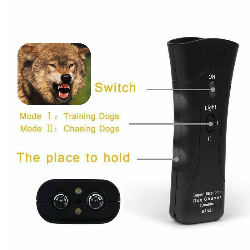 3-in-1 Anti Barking Device