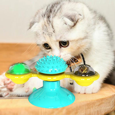 Cat Rotating Windmill Toys