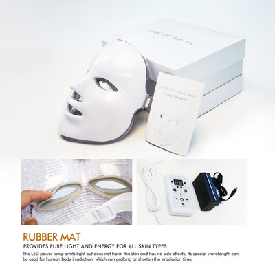 7 Colors LED Face Mask