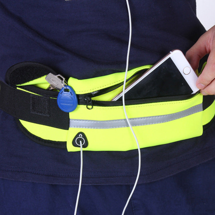 Fitness Waist Bag With Pocket