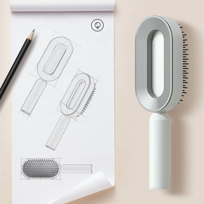 Self Cleaning Hair Brush