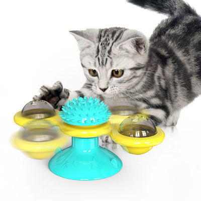 Cat Rotating Windmill Toys