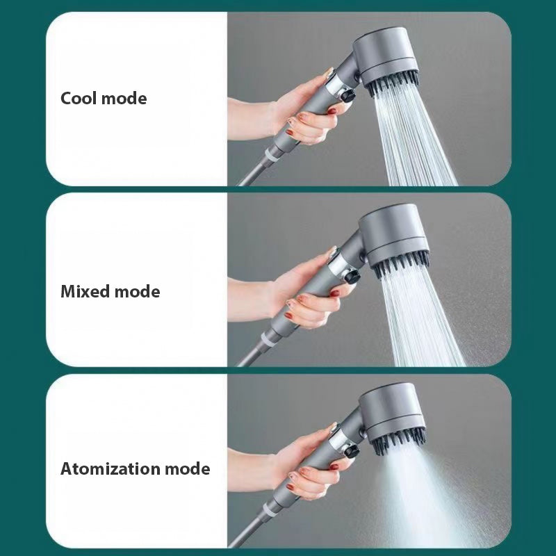 4 in 1 High Pressure Showerhead