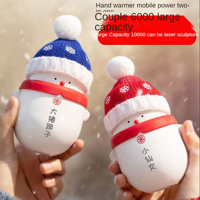 2 In 1 Snowman Power Bank