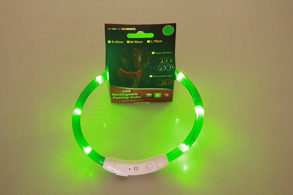 Rechargeable Pet Flashing Collar