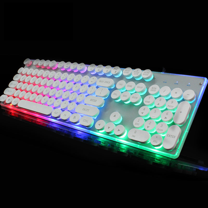 Luminous Keyboard Mouse Set