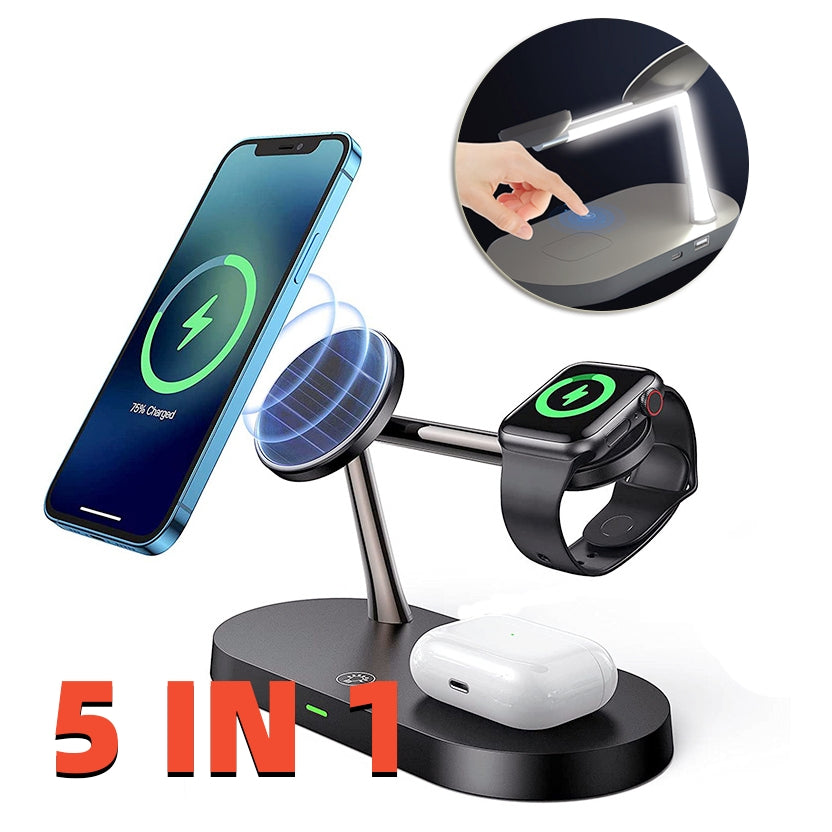 5 in 1 Magnetic Wireless Charger