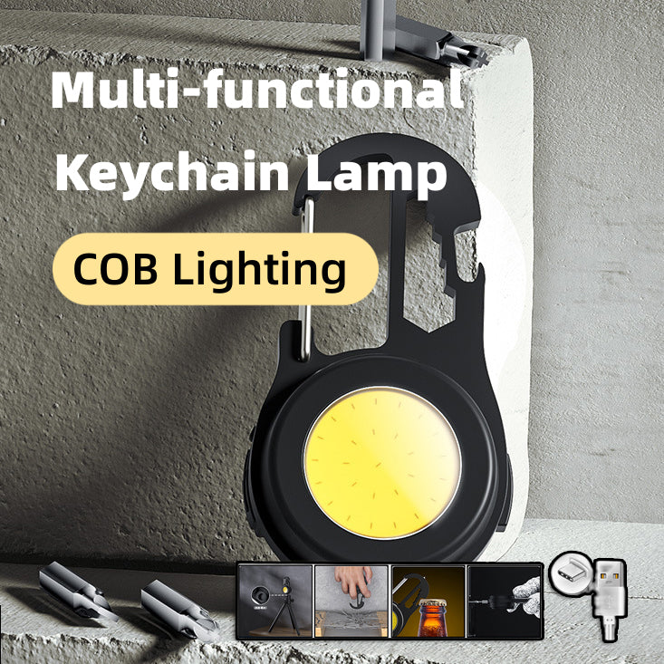 6 IN 1 Mini Keychain Lamp