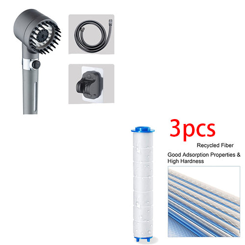 4 in 1 High Pressure Showerhead