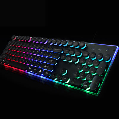 Luminous Keyboard Mouse Set