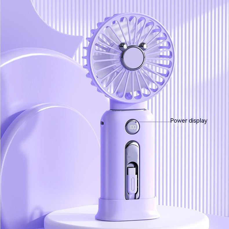 2-in-1 Handheld Small Fan