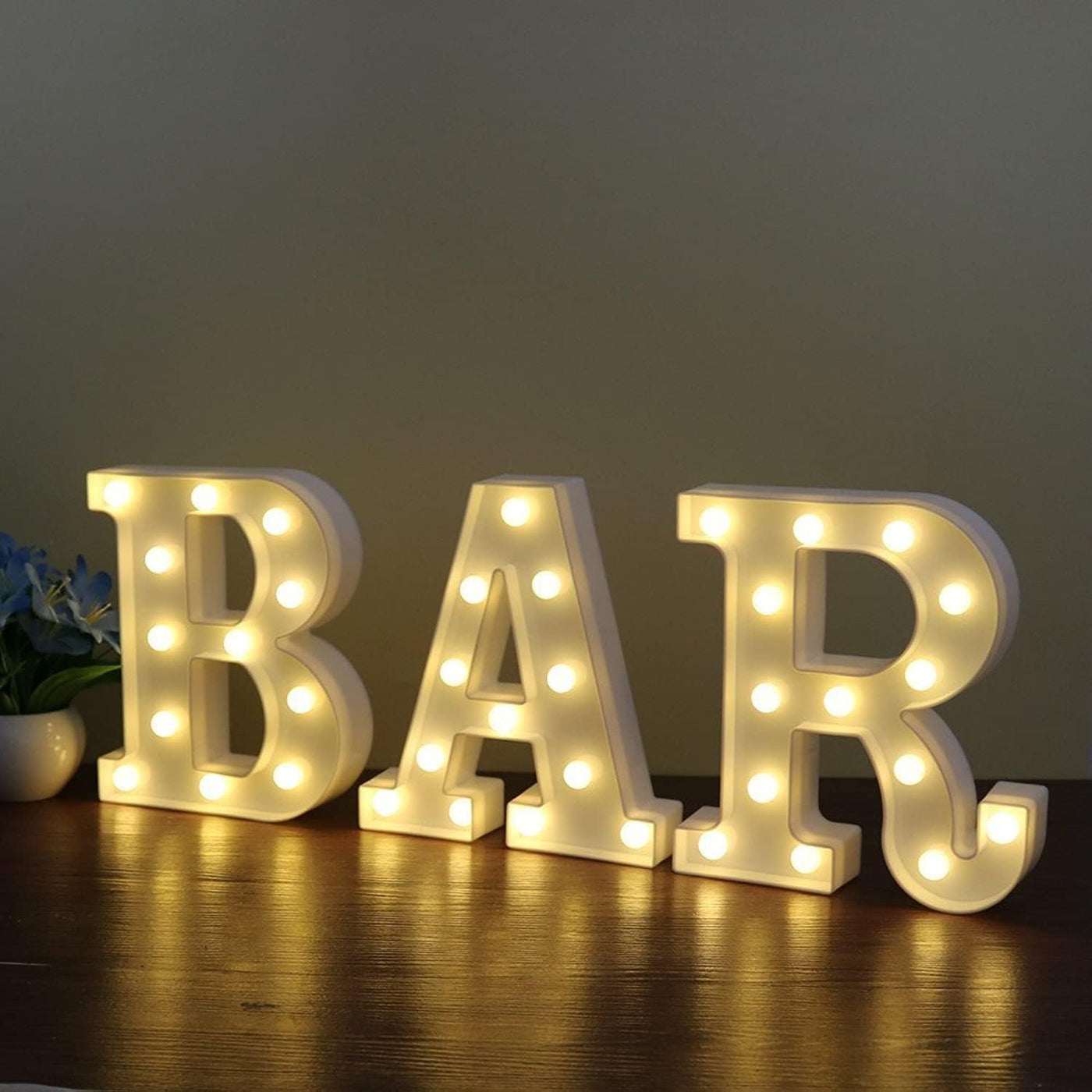 Illuminated Marquee Bar Sign Lighted LED Marquee