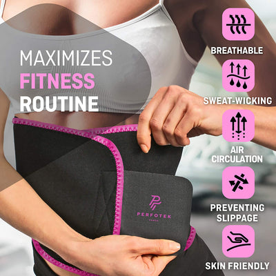 Waist Trimmer Belt for Women Waist Trainer Sauna Belt Tummy