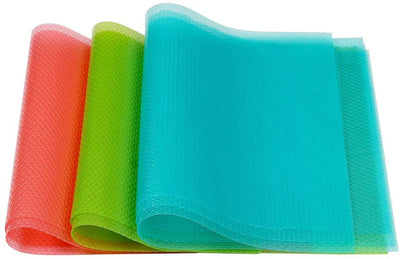 9 Pack Washable Fridge Mats Liners Waterproof