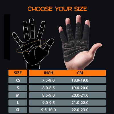 Partial Weight Lifting Gloves, 3/4 Finger Workout Gloves for Men Women