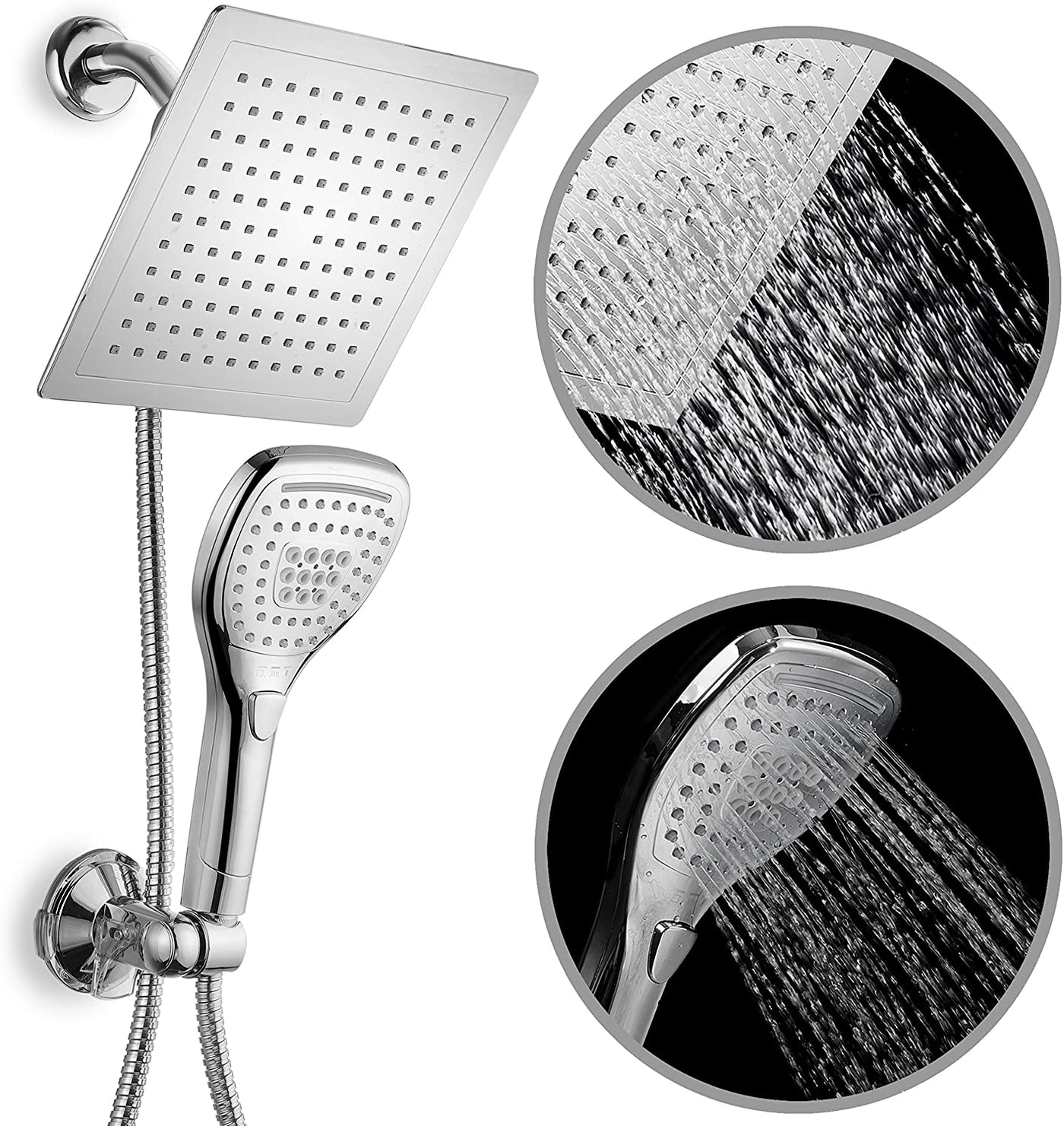 Dream Spa Ultra-Luxury 9" Rainfall Shower