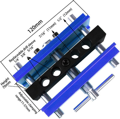 Self Centering Doweling Jig Kit Drill Guide Bushings