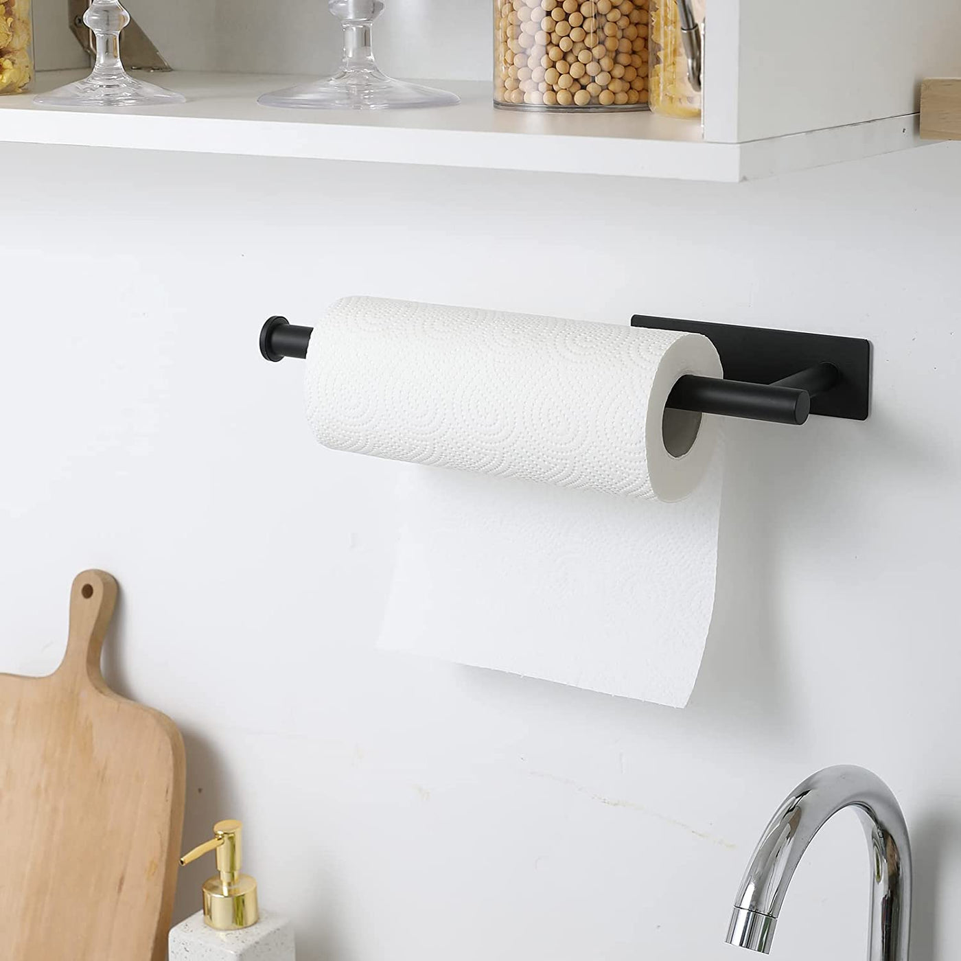 under Cabinet Paper Towel Holder for Kitchen
