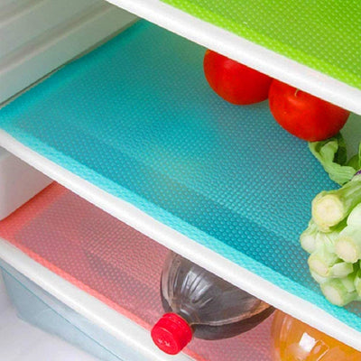 12 Pcs Refrigerator Liners,  Washable Mats Covers