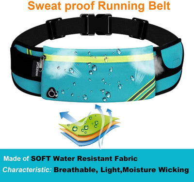 Running Belt Waist Pack Bag,Workout Gear,Gym Fitness Fanny