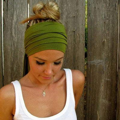 8 Pack Wide Headbands for Women Workout Sports Running Head Wrap