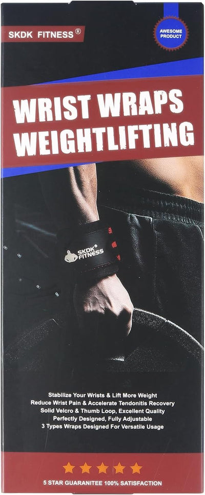 Wrist Wraps for Weightlifting Men & Women Professional Wrist Support