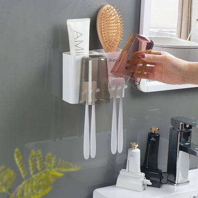 Toothbrush Holders for Bathrooms and Toothpaste