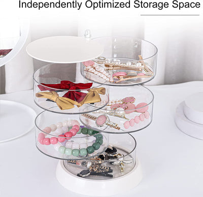 360° Rotating Hair Accessories Organizer