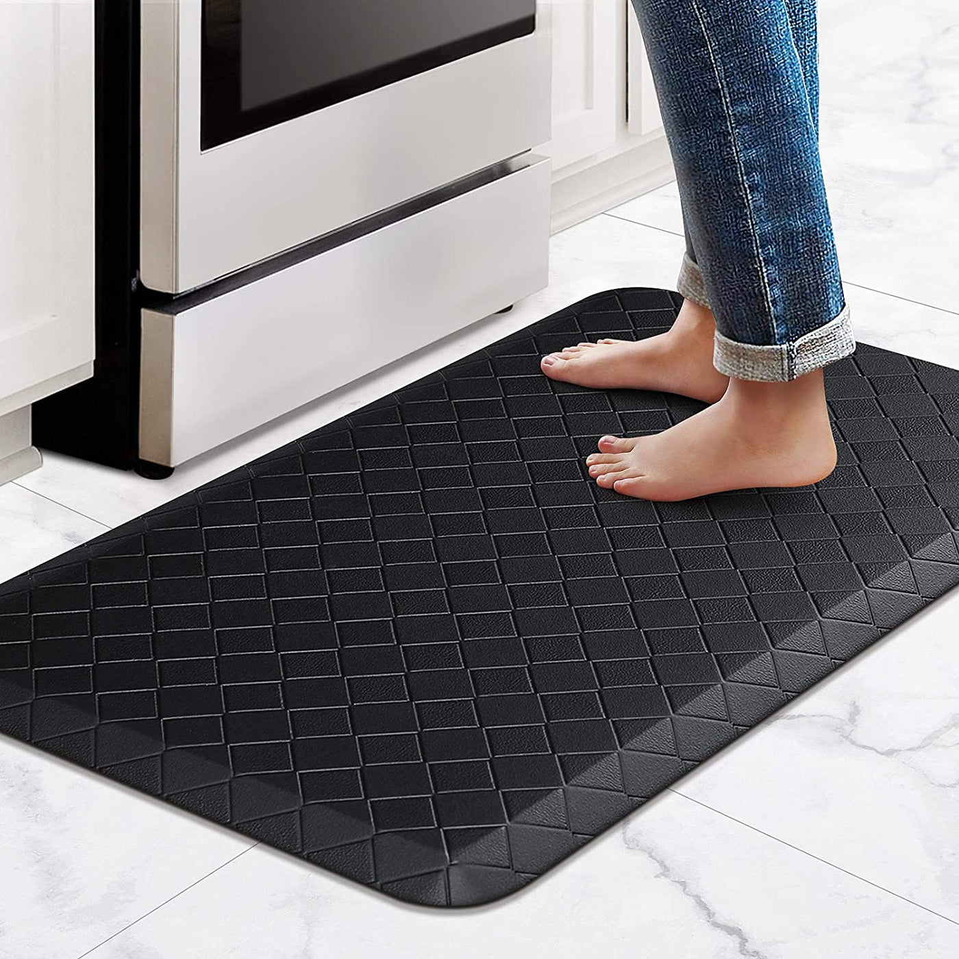 Kitchen Floor Mat Cushioned Anti-Fatigue Kitchen